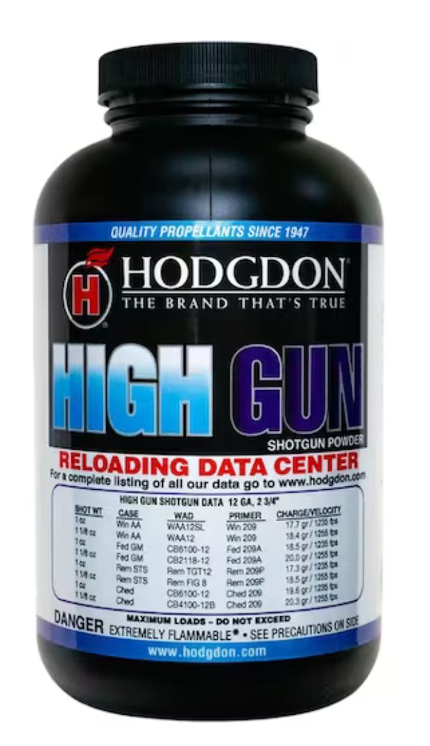 Hodgdon High Gun Smokeless Gun Powder 1 lb-img-0