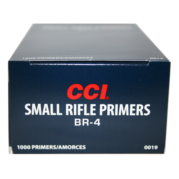 CCI BR4 Small Rifle Bench Rest Primers Brick of 1000 #BR4 0019-img-0